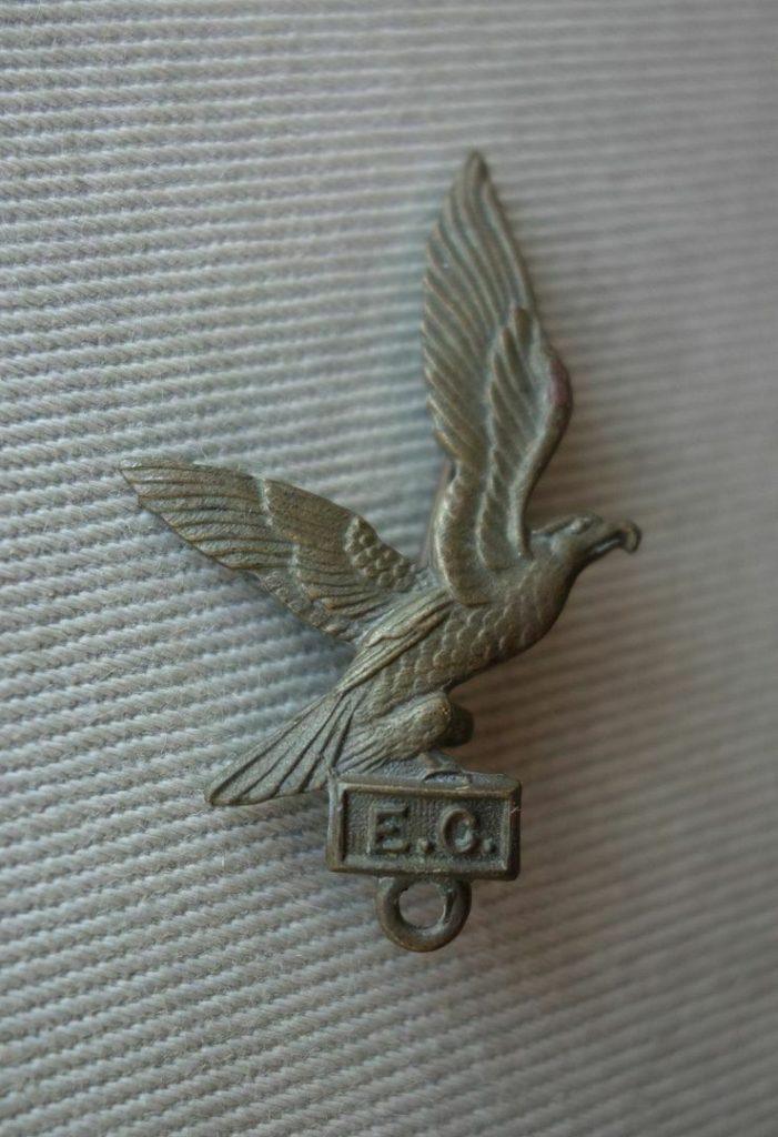 Eagle Comic Club Membership Pin Badge (1950s)