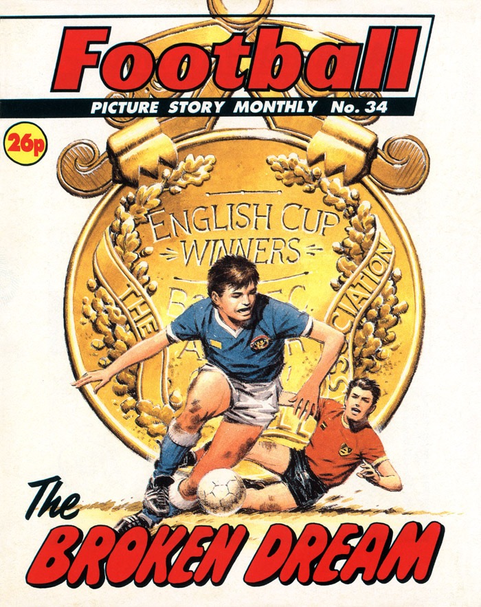 Football Picture Story Monthly 34 - cover by Ian Kennedy