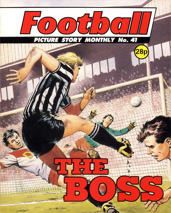 Football Picture Story Monthly 41 - cover by Ian Kennedy