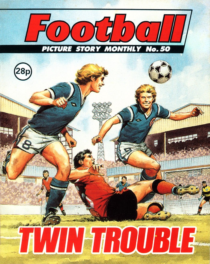 Football Picture Story Monthly 50 - cover by Ian Kennedy