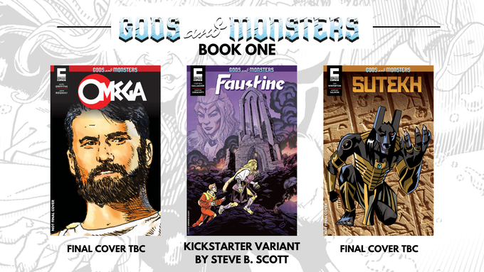 Cutaway Comics - Gods and Monsters Book One Montage