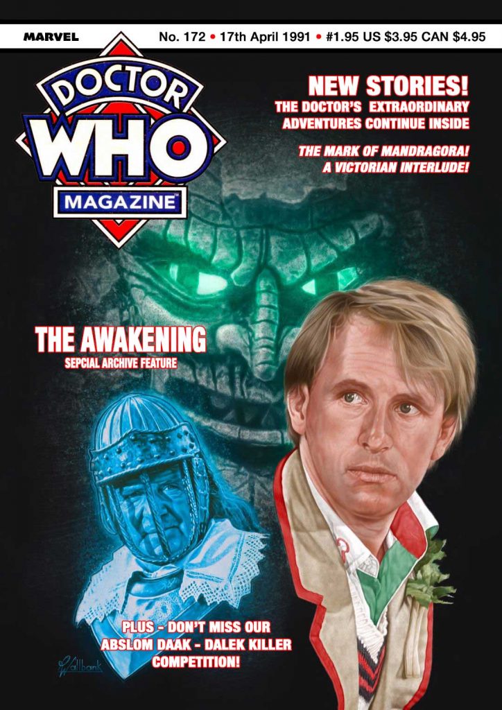 Doctor Who Magazine No. 172 Reimagined - art by Pete Wallbank