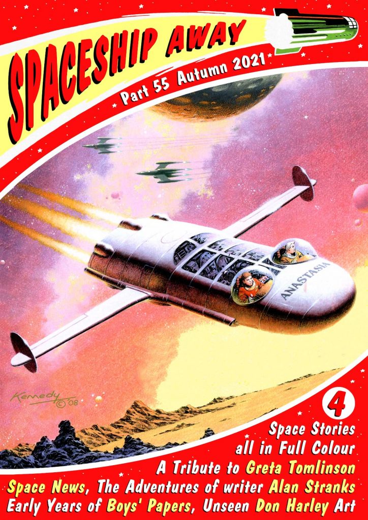 Spaceship Away 55 - Cover by Ian Kennedy