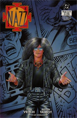 The Nazz #2 by Tom Veitch and Bryan Talbot, coloured by Steve Whitaker