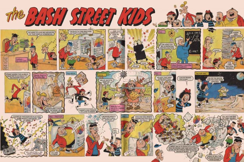 “The Bash Street Kids”, by Nigel Parkinson, published in 1999