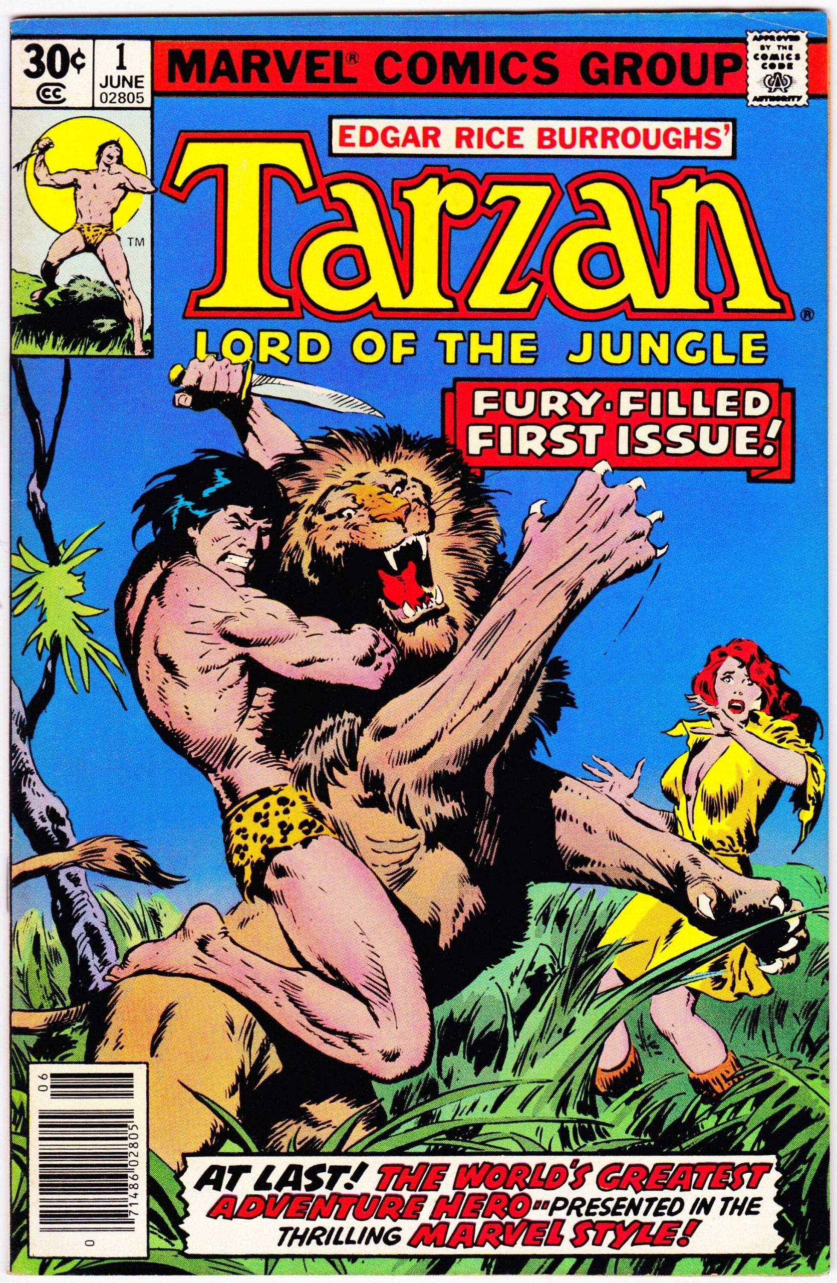 Tarzan #1 (Marvel, 1977)