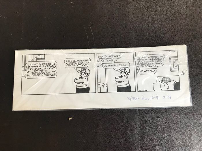 “Andy Capp” strip by Reg Smythe, published in the Sunday Mirror on 10th June 1991,