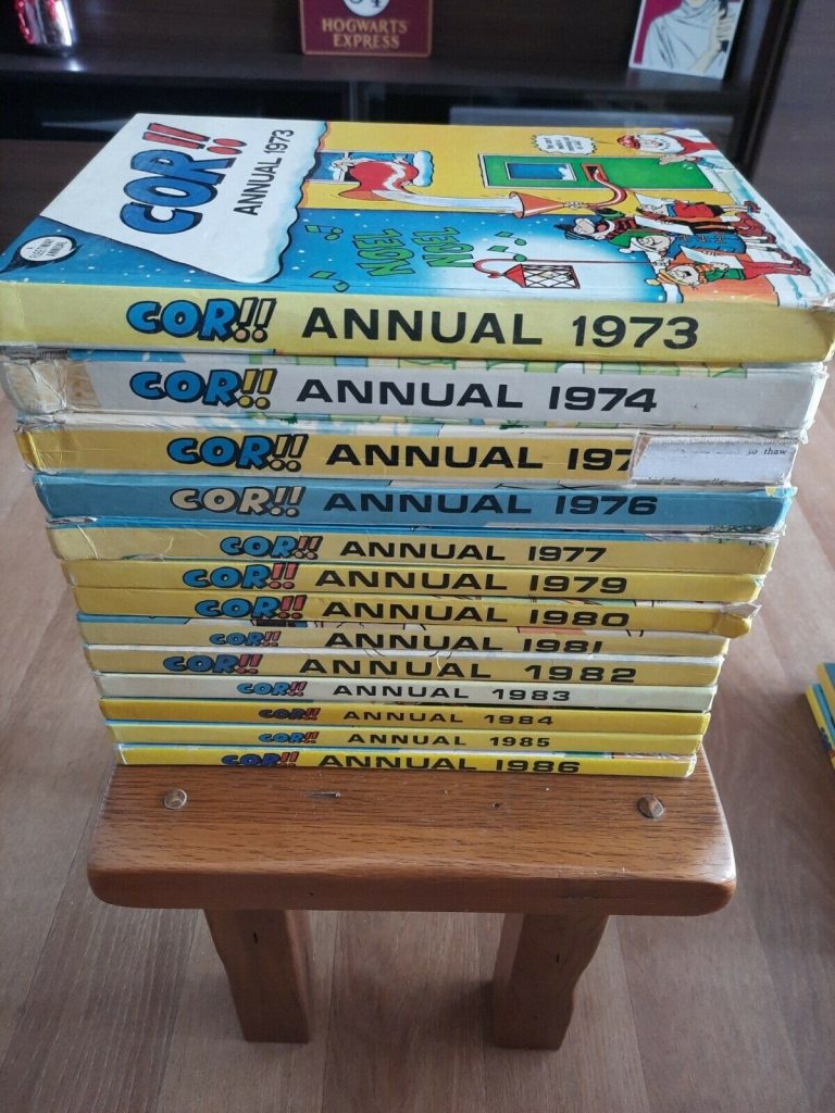 Cor! annuals 1973 - 1986