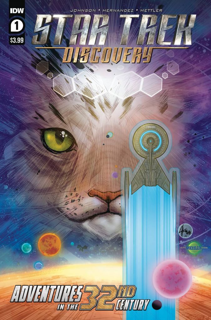 Star Trek: Discovery – Adventures in the 32nd Century #1 - cover by Angel Hernandez 