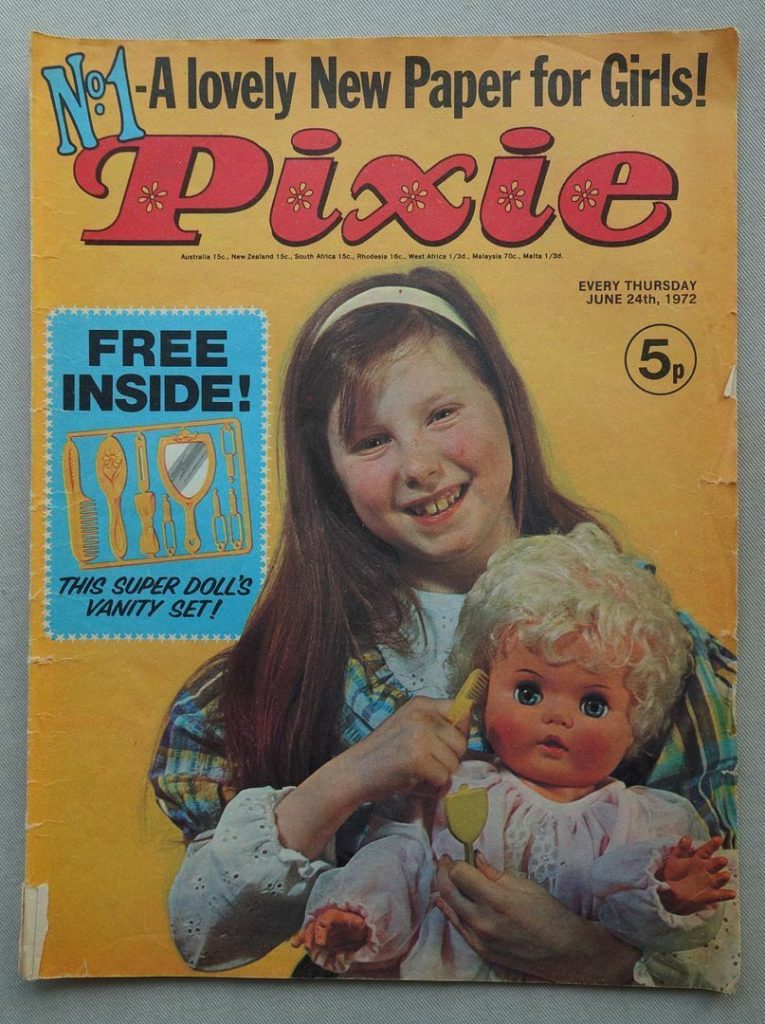 Pixie No. 1, cover dated 24th June 1972