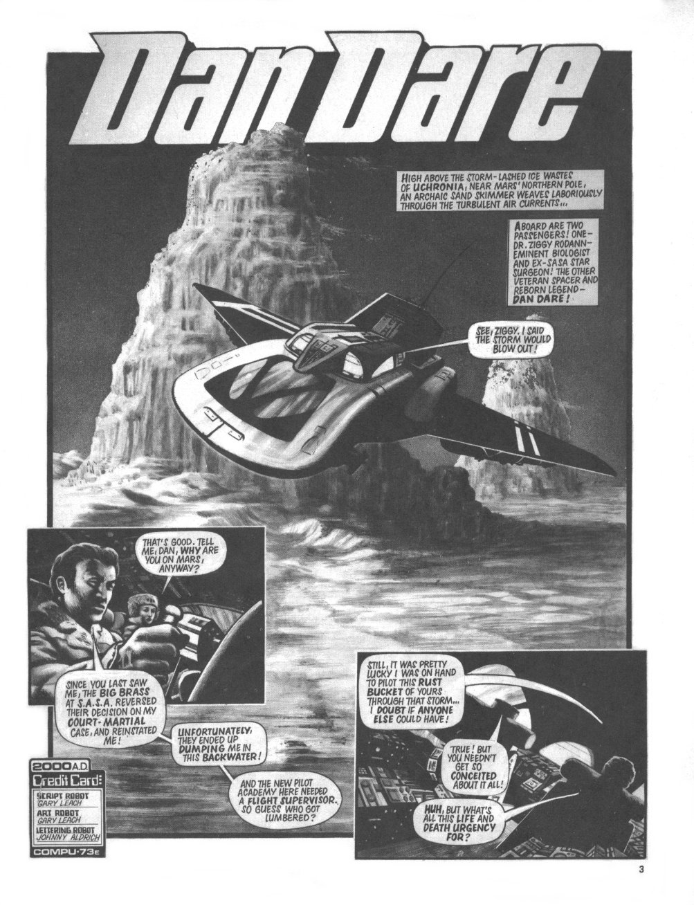 Dan Dare - 2000AD 1978 SciFi Special