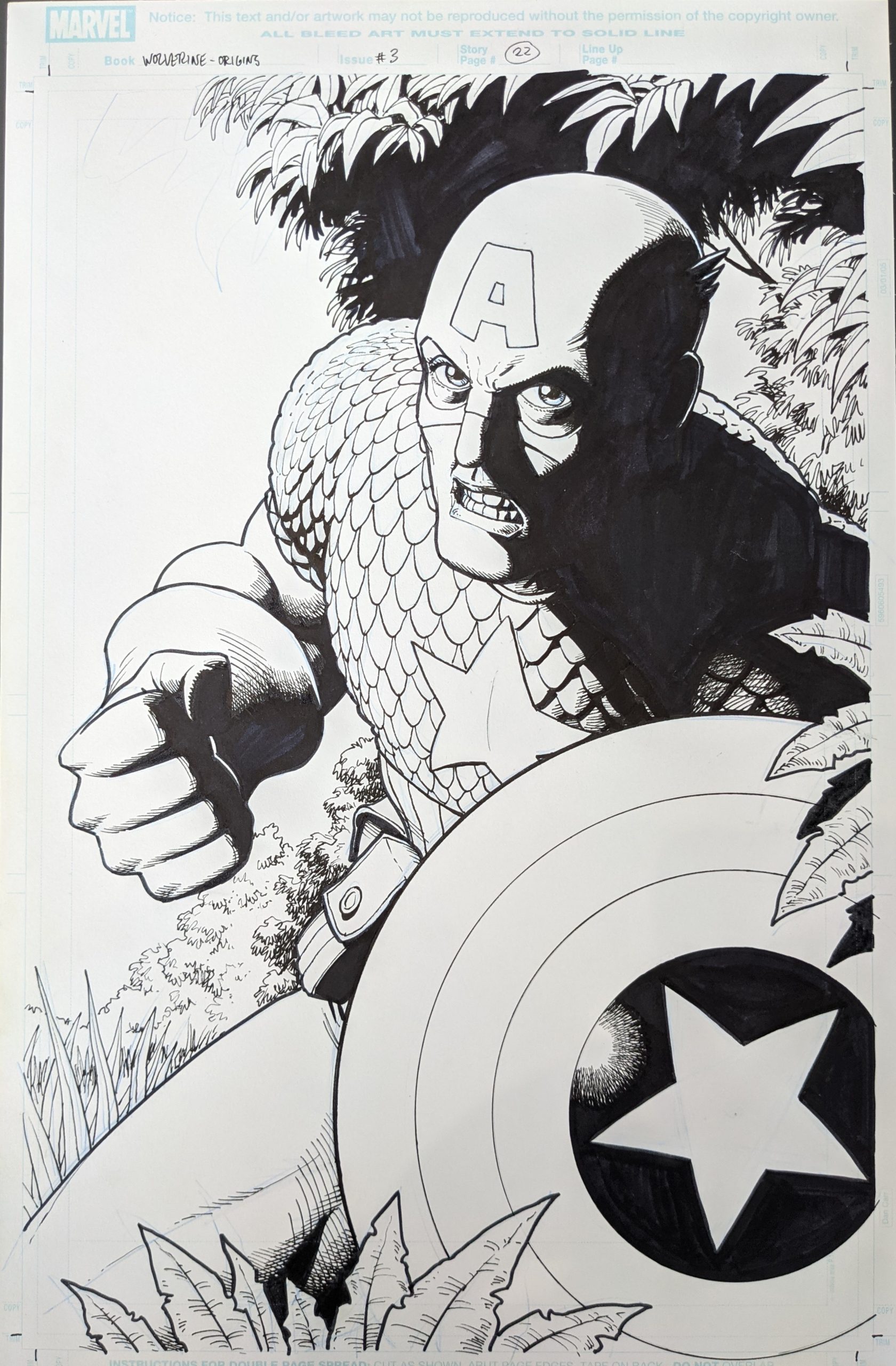 Captain America by Steve Dillon