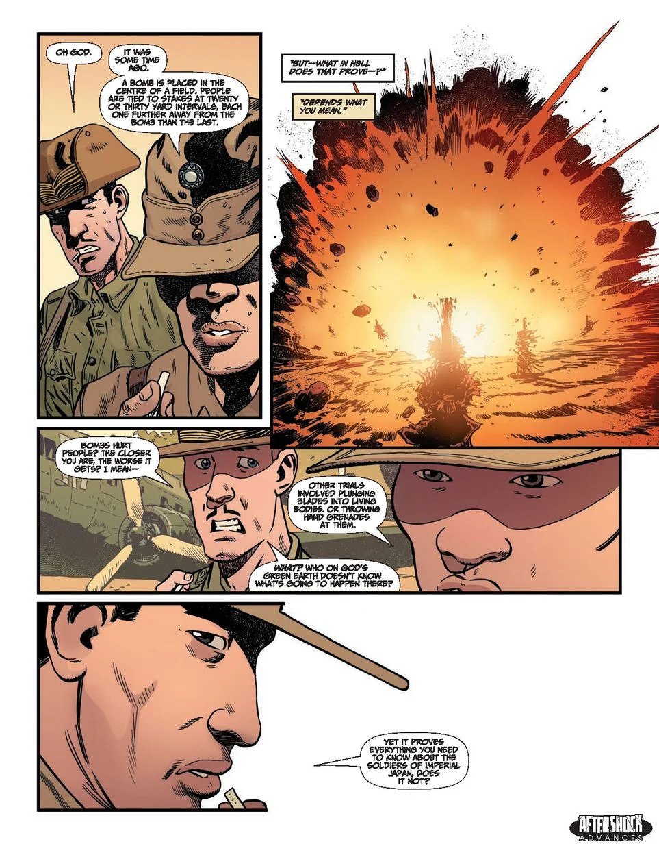 The Lion and the Eagle #1 by Garth Ennis - Art by PJ Holden