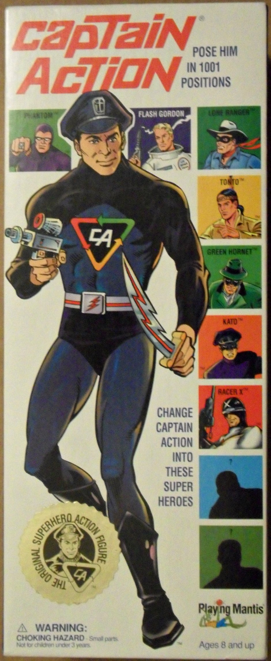 Captain Action Figure - Box Art