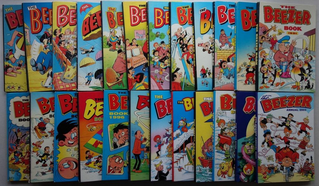 Beezer Book 1980-2003 inclusive (24 books to last issue)