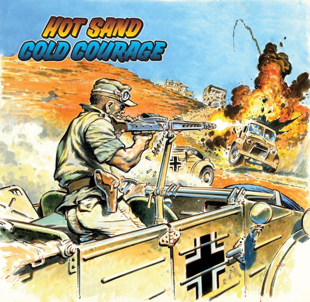 Commando 5526: Silver Collection - Hot Sand Cold Courage, cover by Jeff Bevan FULL