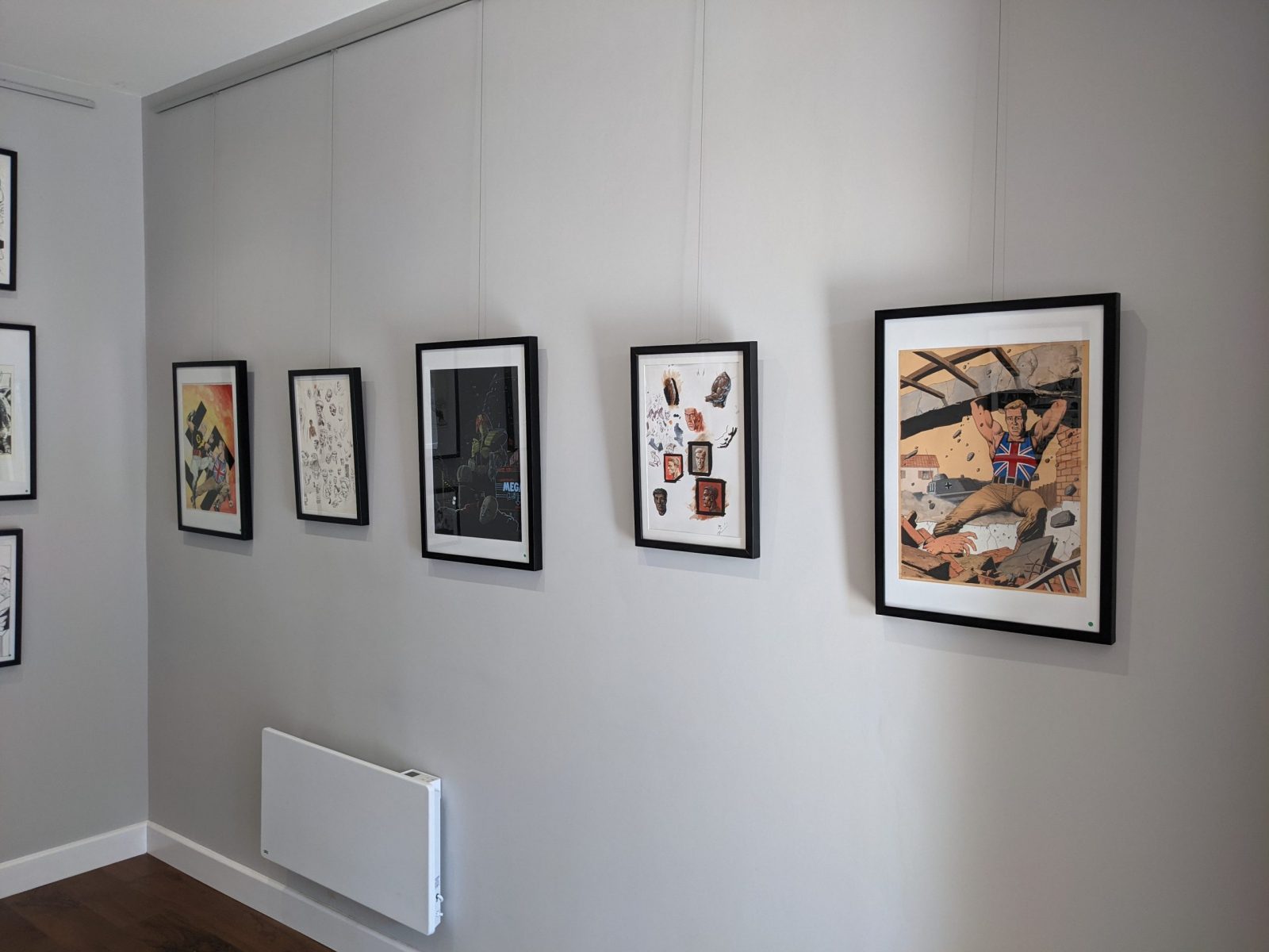 The Panel Gallery - Steve Dillon Exhibition (2022). Photo by James Bacon