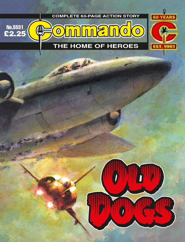 Commando 5531: Home of Heroes - Old Dogs - cover by Ian Kennedy