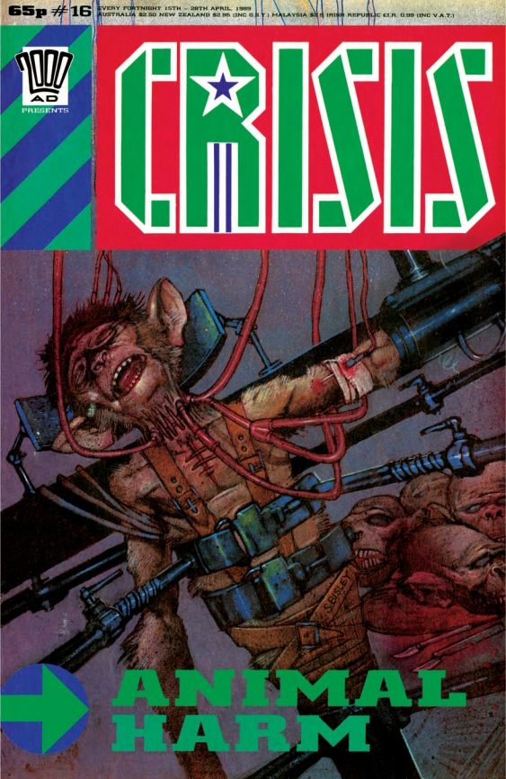Crisis 16 - cover by Simon Bisley