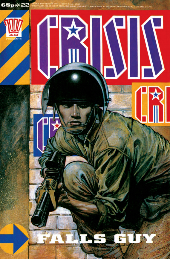 Crisis 22 - cover by Glenn Fabry