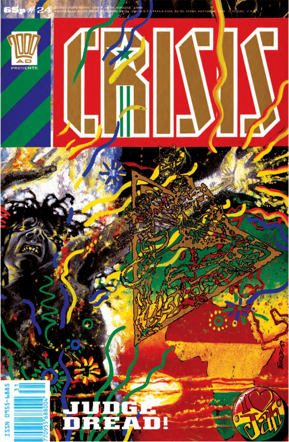 Crisis 24 - cover by Duncan Fegredo