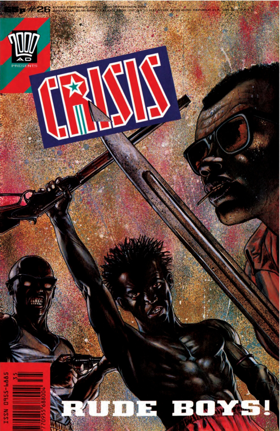 Crisis 26 - cover by Glenn Fabry