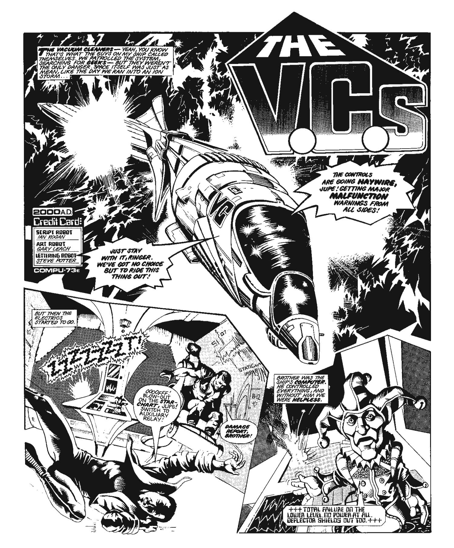2000AD - The V.C.'s by Gerry Finley-Day, art by Garry Leach