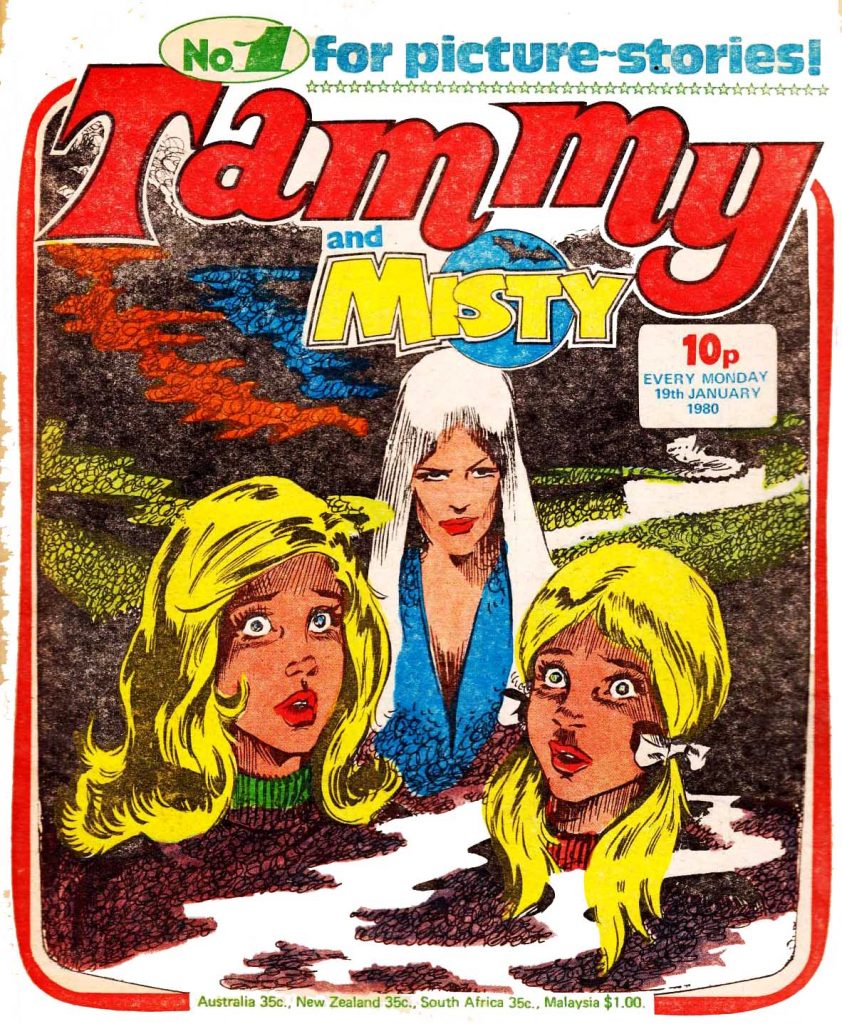 Tammy and Misty, cover dated 19th January 1980
