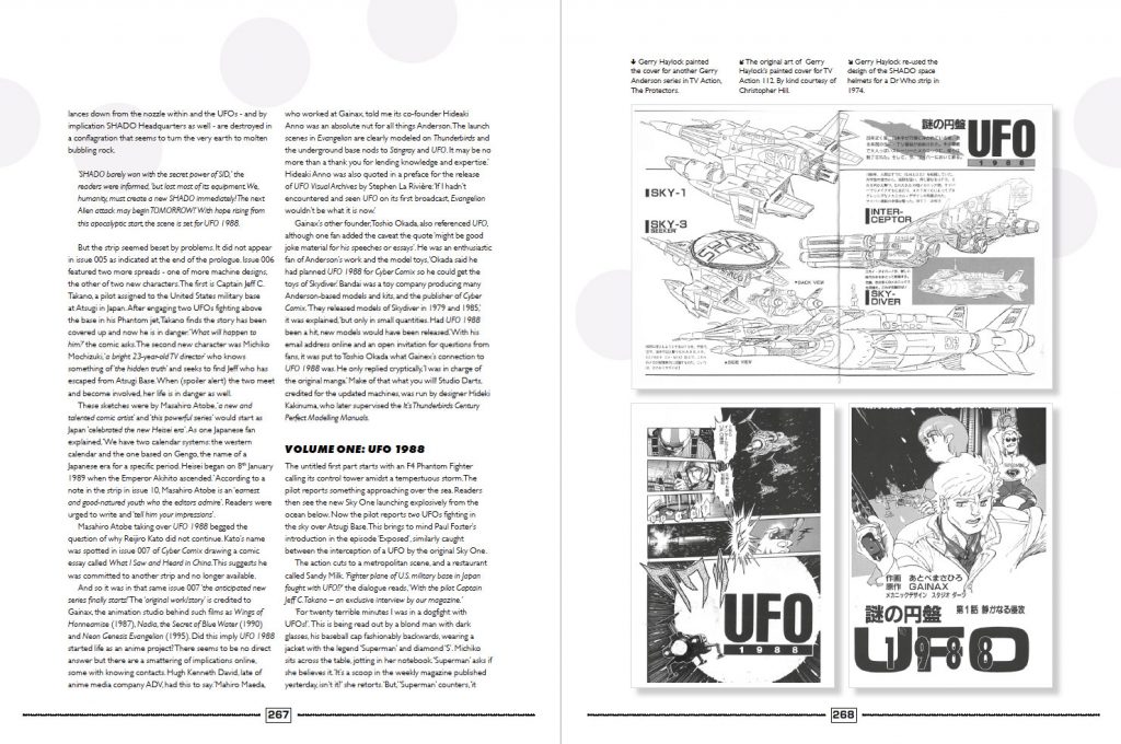 UFO Comic Anthology - Volume Two - Sample Spread