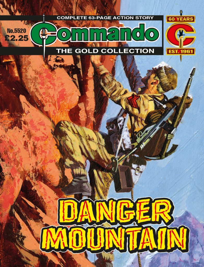 Commando 5520: Gold Collection - Danger Mountain - Cover by Penalva 