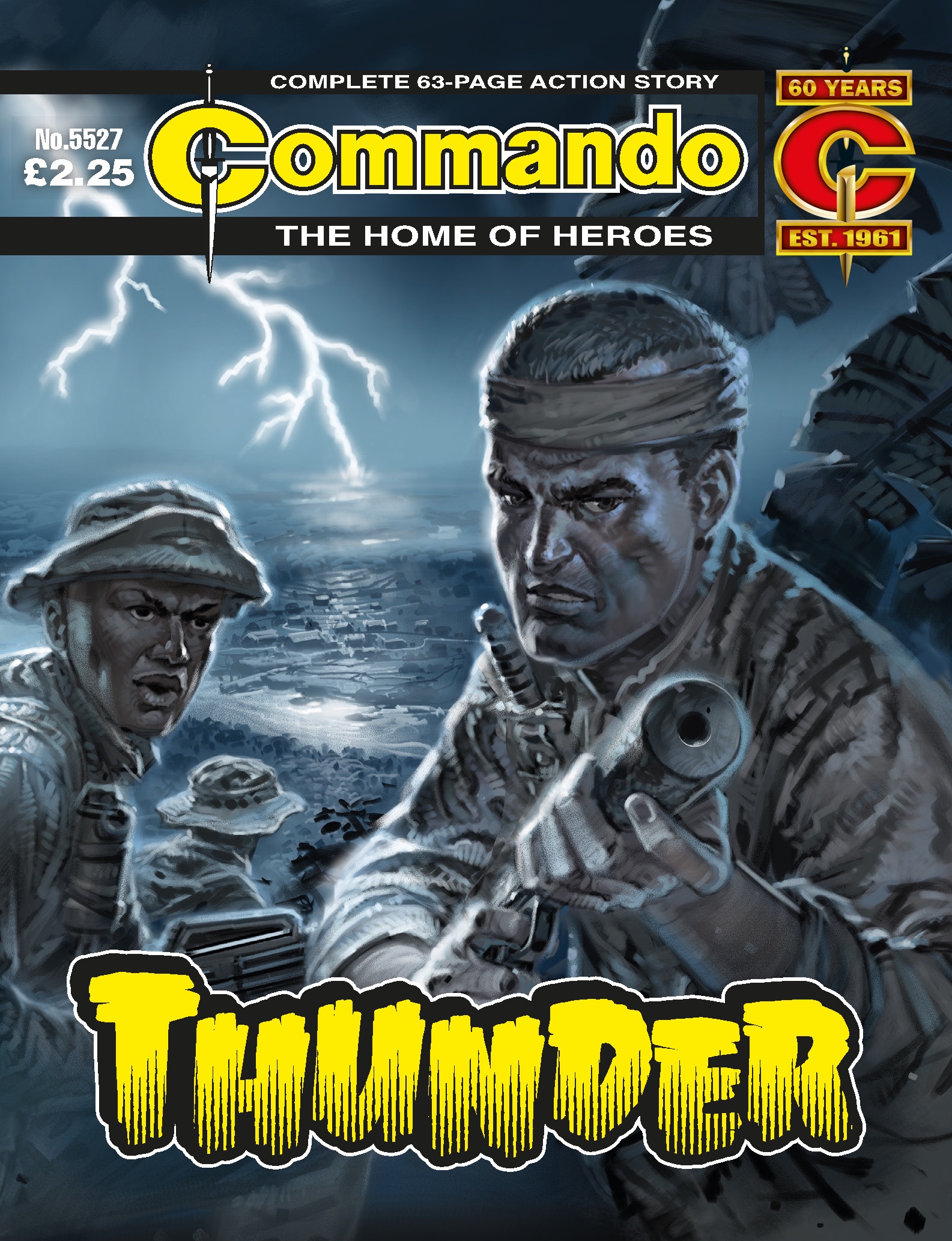 Commando 5527 - cover by Mark Harris