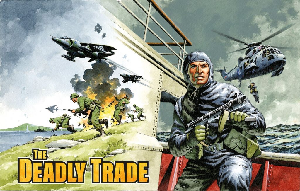 Commando 5534: Silver Collection - The Deadly Trade - art by Ian Kennedy - Full