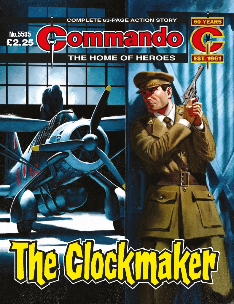 Commando 5535: Home of Heroes: The Clockmaker - cover by Neil Roberts