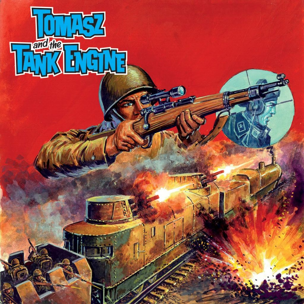 Commando 5537: Action and Adventure: Tomasz and the Tank Engine - cover by Manuel Benet - Full