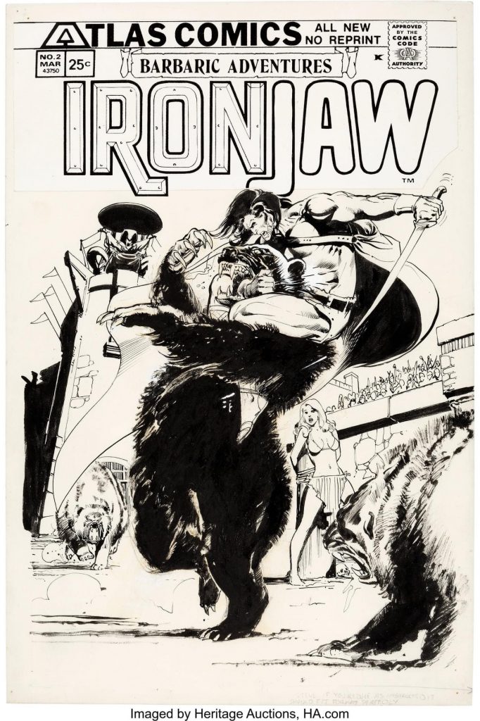 Ironjaw - art by Neal Adams