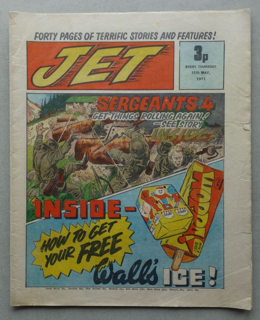 Jet No. 3, cover dated 15th May 1971