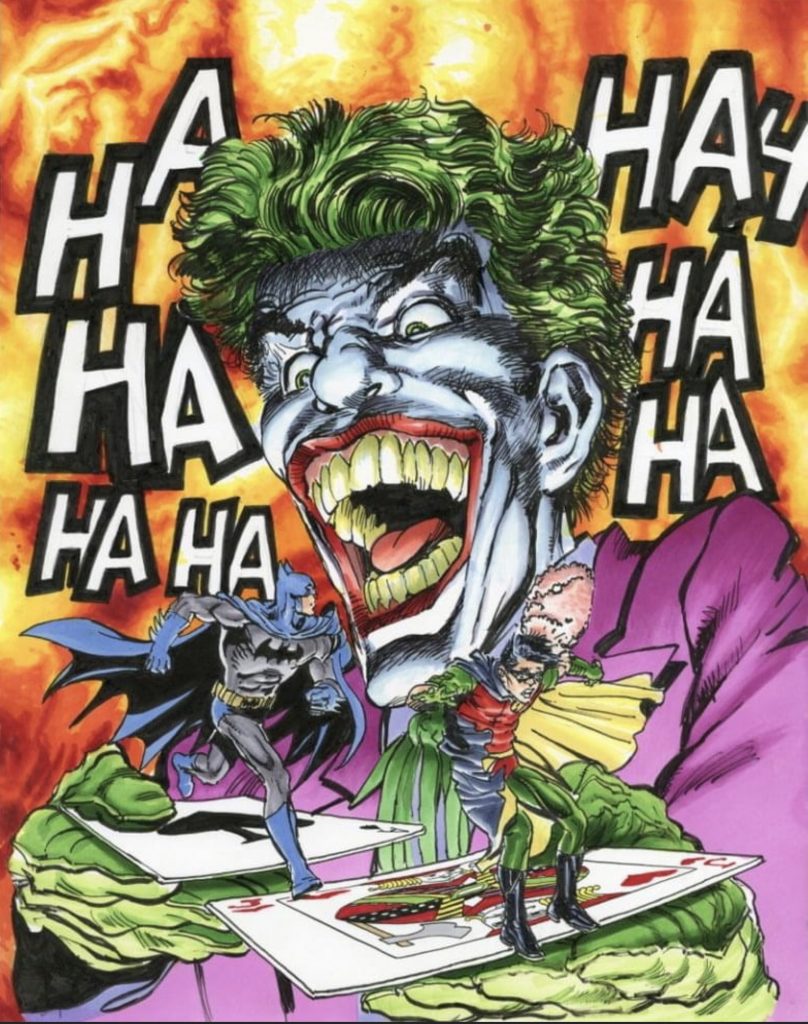 Batman vs the Joker by Neal Adams