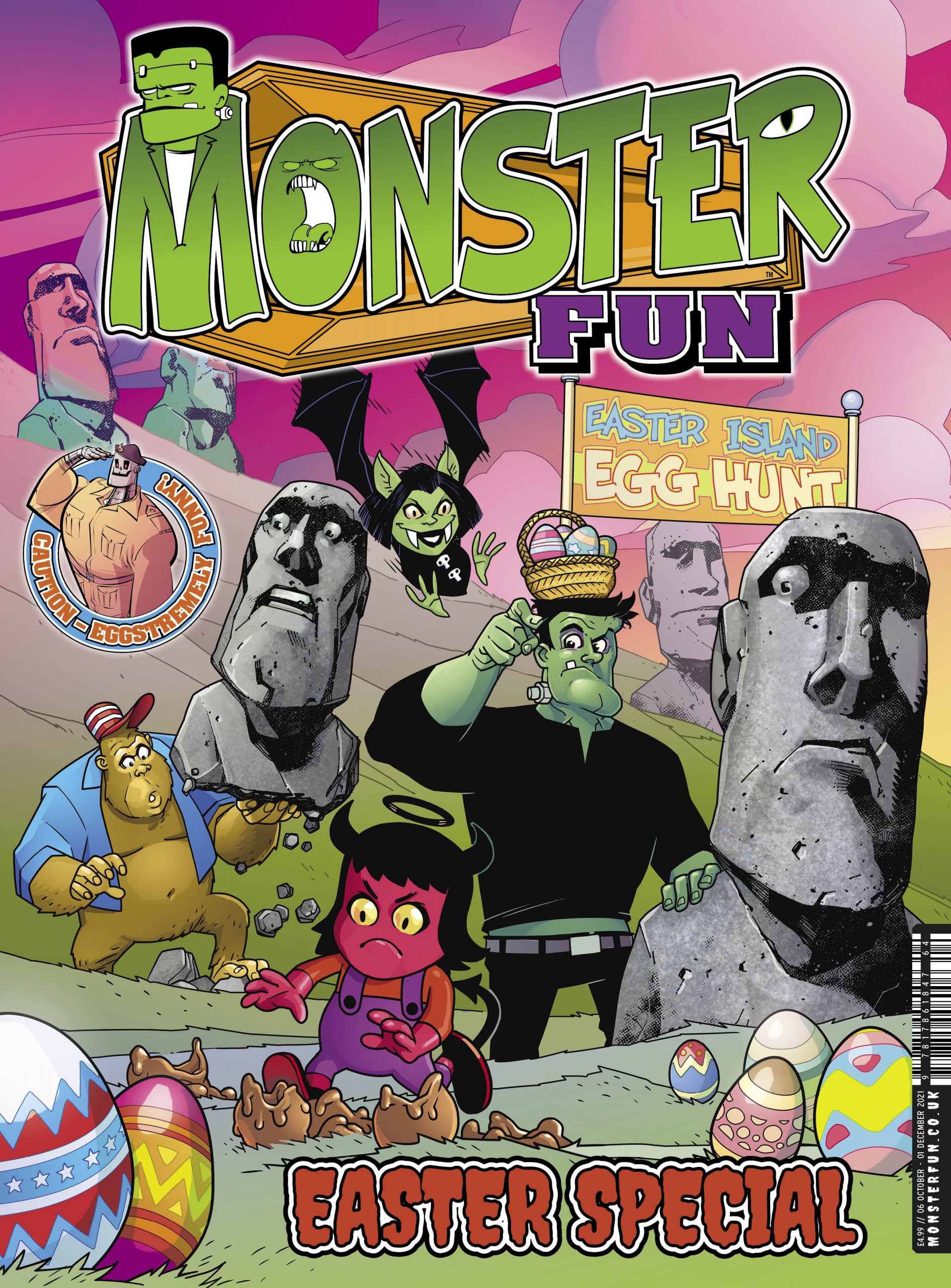 Monster Fun #1 - Cover by Neil Googe