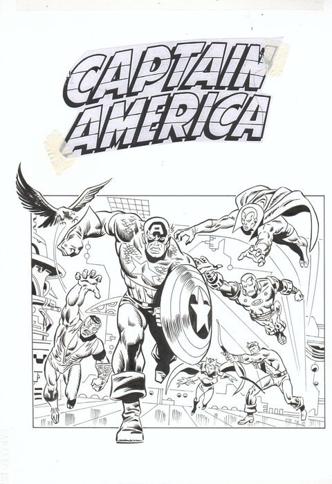 Captain America by Eduardo Alpuente 