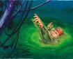 “Captain Scarlet and The Mysterons: Artwork board No. 1 For The End Title Sequence”, by Ron Embleton