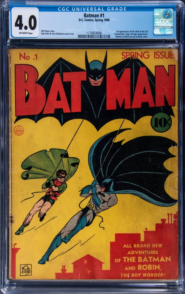 1940 DC Batman #1 (CGC 4.0)