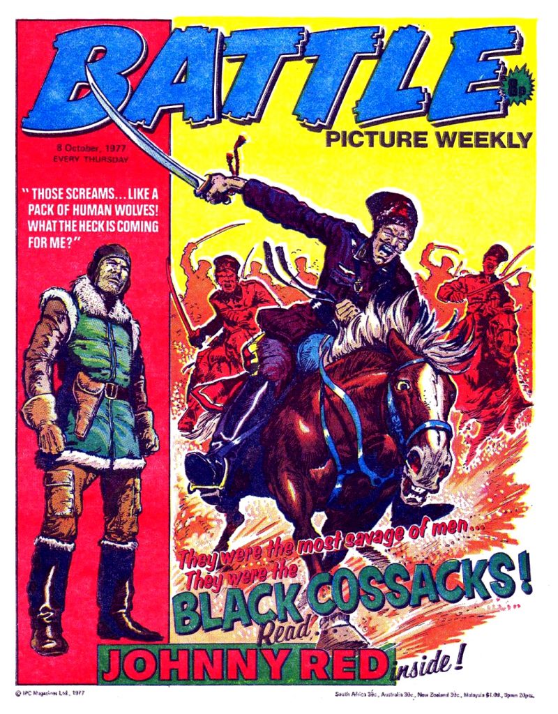 Battle Picture Weekly Cover dated 8th October 1977