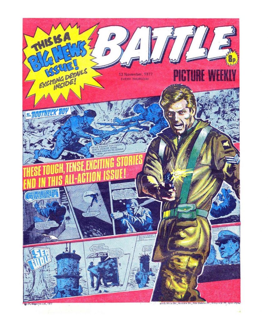Battle Picture Weekly, cover dated 12th November 1977