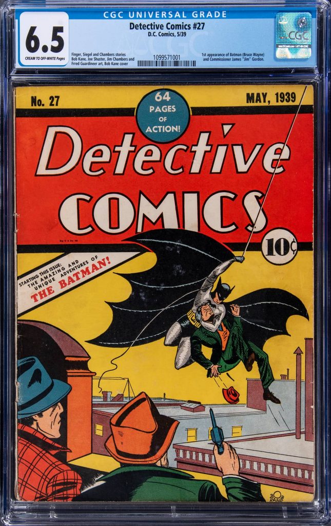 1939 DC Detective Comics #27 (CGC 6.5)