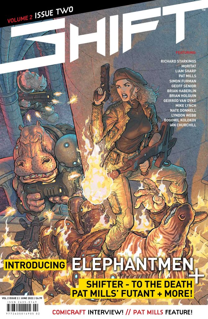 SHIFT Volume Two Issue Two - Elephantmen - War Toys - art by Moritat