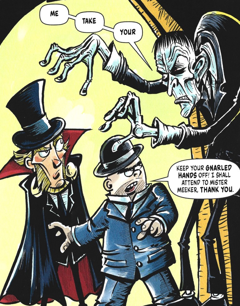 The77 Issue 7 - "Mr Meeker, Monster Maker" by Bambos Georgiou and Andy Meanock