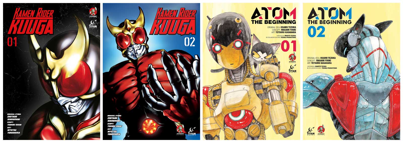Titan Manga announces Kamen Rider Kuuga and Atom: The Beginning releases  for 2022 –