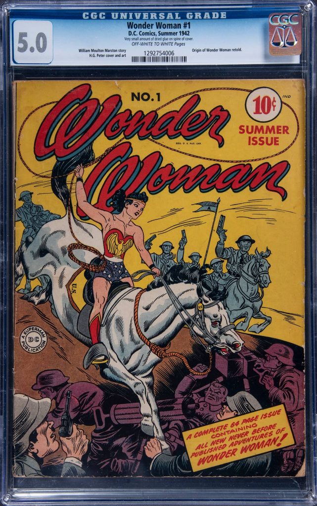 1942 DC Wonder Woman #1 (CGC 5.0)