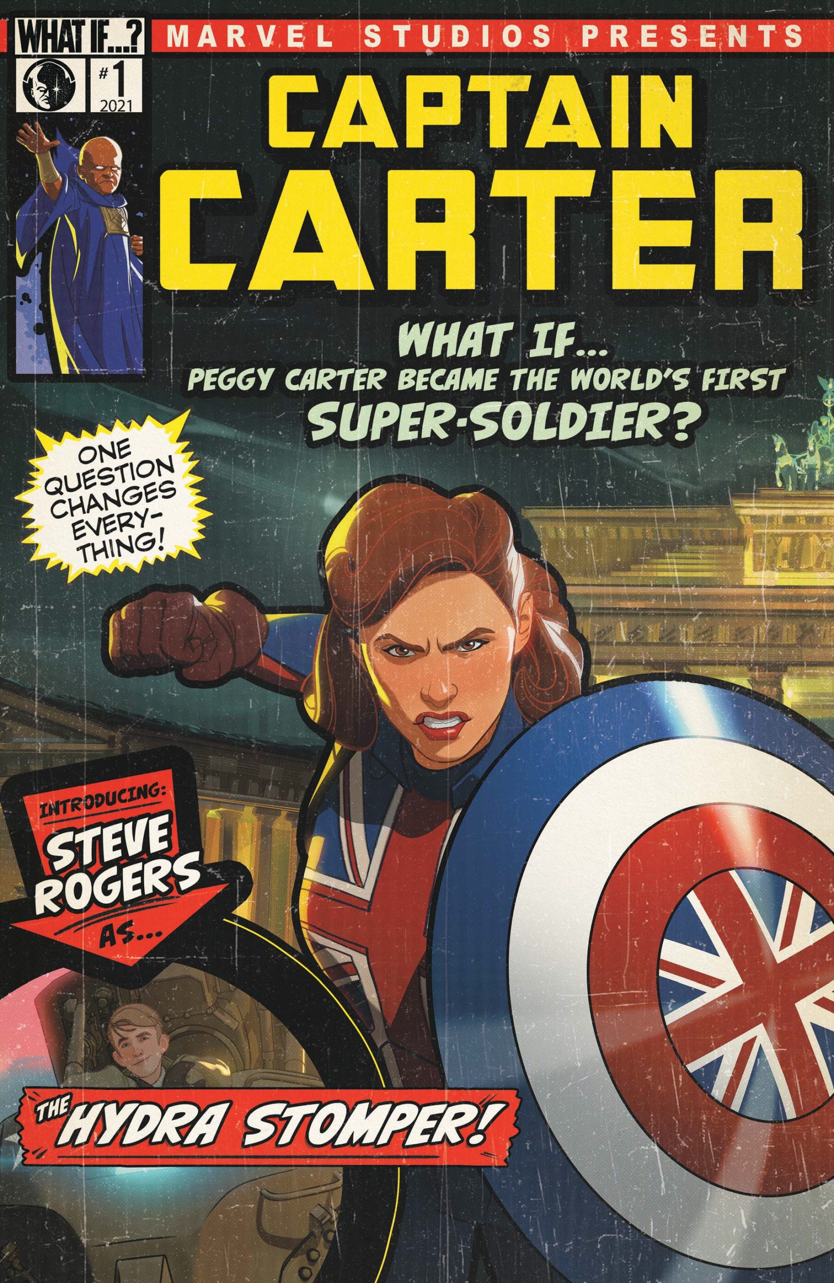 Captain Carter #1 - Cover G Incentive Marvel Studios Animation Variant Cover