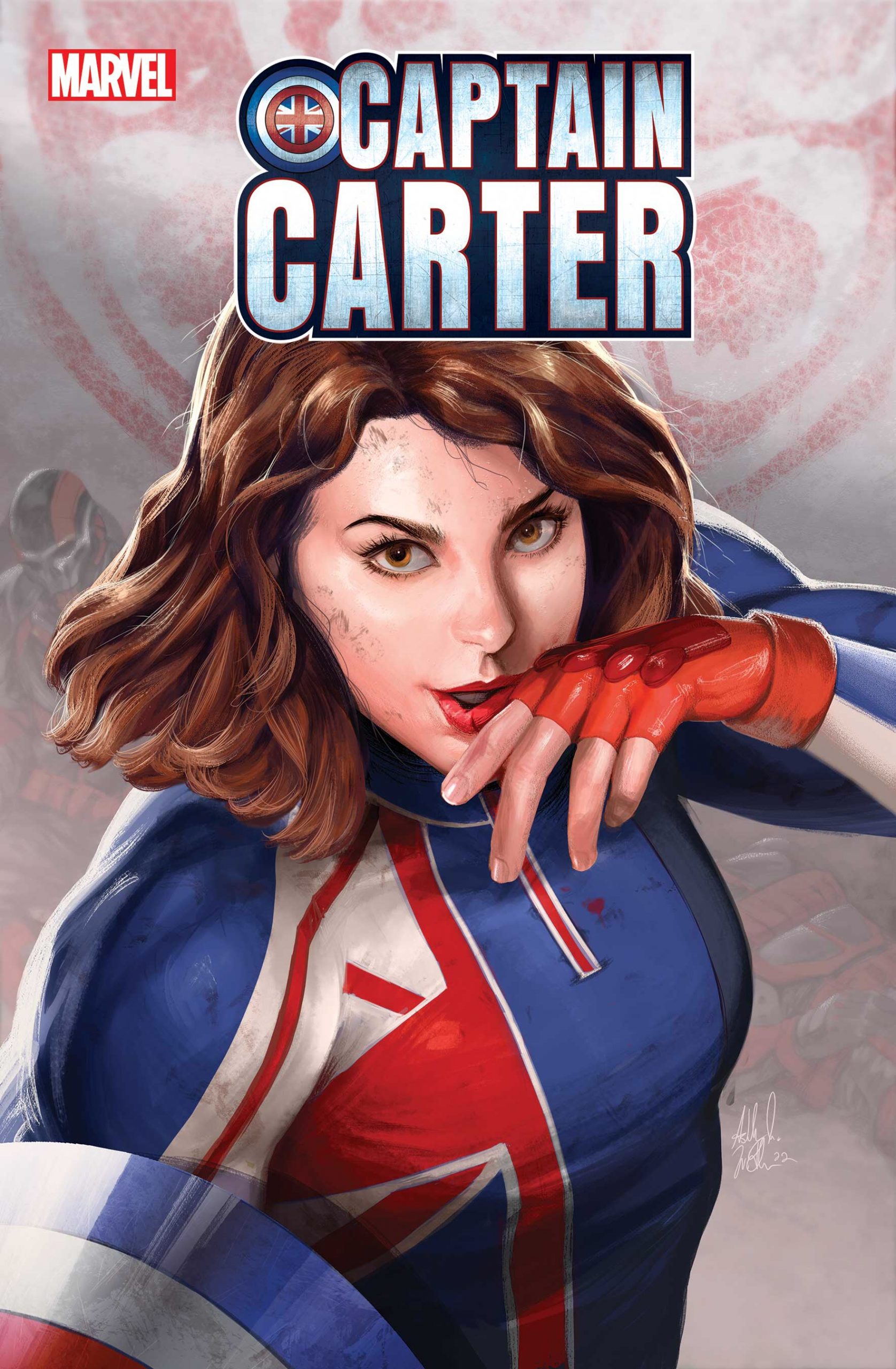 Captain Carter #3 - Cover B Variant Ashley Witter Cover
